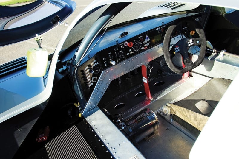Sauber C9 cockpit