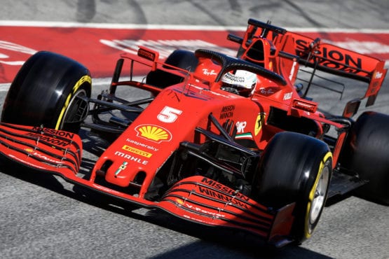 Vettel and Ferrari go fastest on day five of F1 testing as Mercedes hits trouble