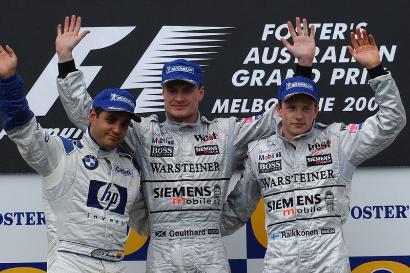 203 Australian Grand Prix podium