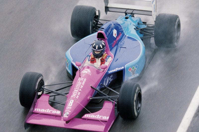 Damon Hill in a Brabham at the 1992 British Grand Prix