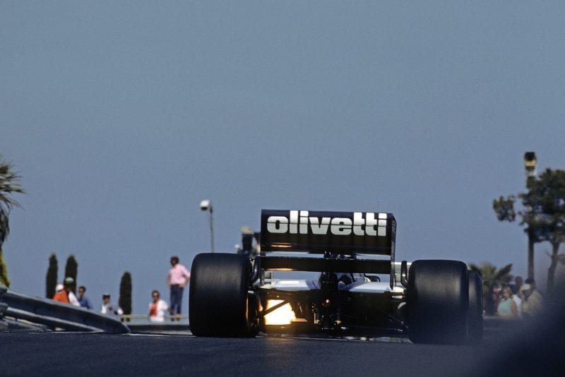 Elio de Angelis 1986 Monaco GP
