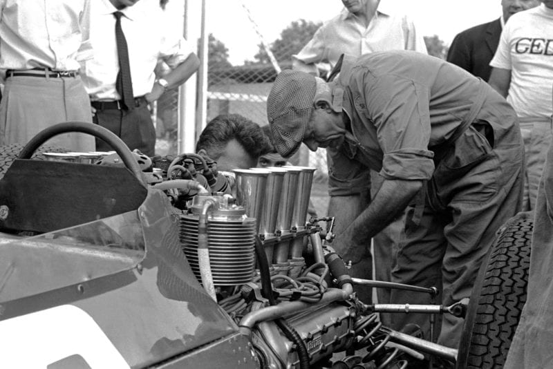 Ferrari 158 engine