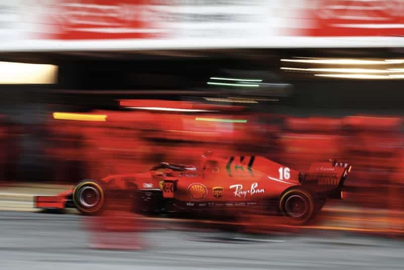 Ferrari blurred
