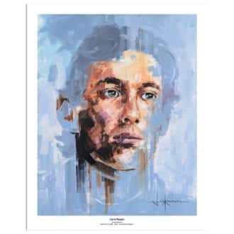 Product image for Ayrton Senna: Lost in Thought | John Ketchell | Limited Edition art print