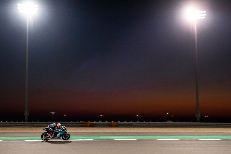 Jake Dixon during the 2020 MotoGP QWatar Grand Prix weekend