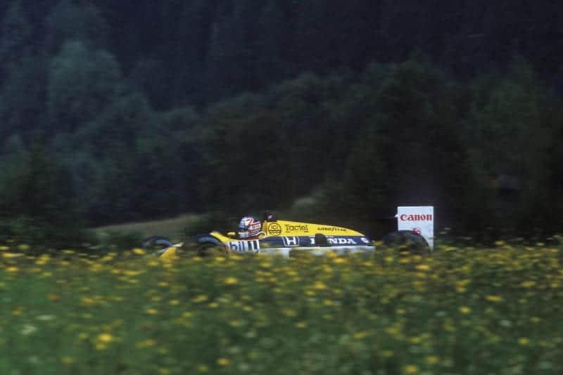 Mansell Austria 1987