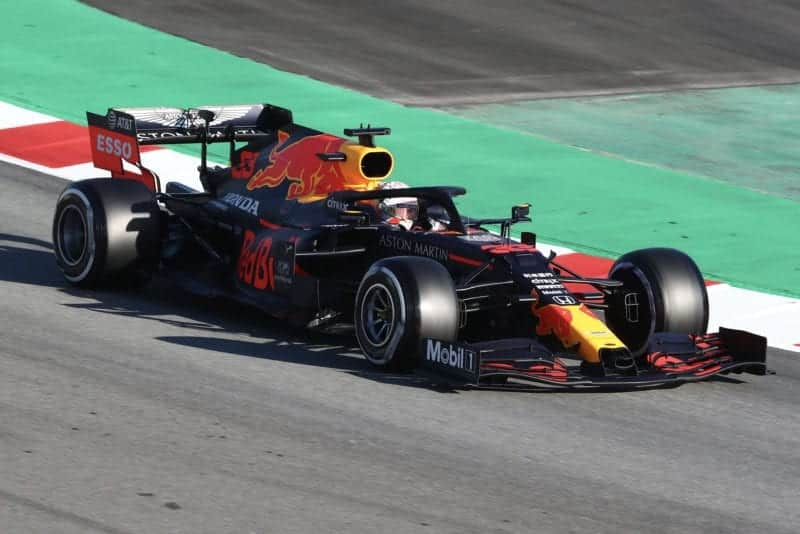 Max Verstappen 2020 F1 testing