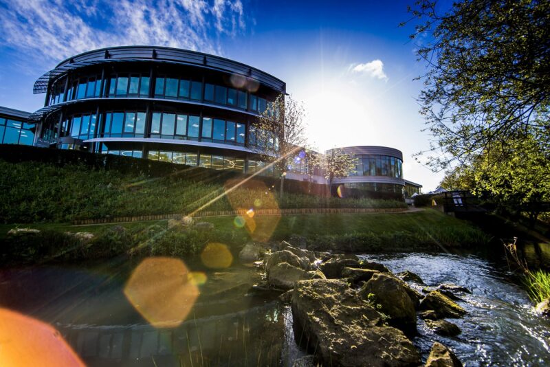 Mercedes Brackley F1 factory