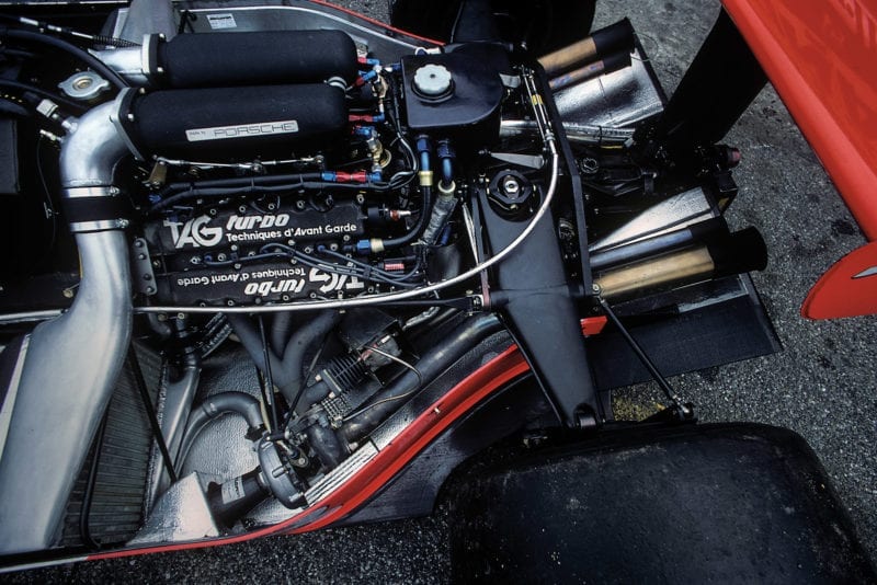 TAG-Porsche turbo V6 McLaren