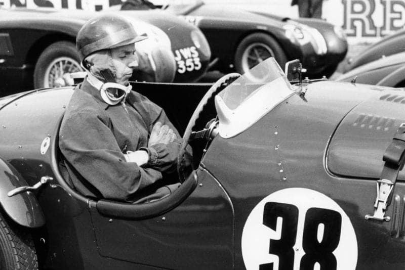 Tony Brooks at ther 1954 Goodwood Members' Meeting
