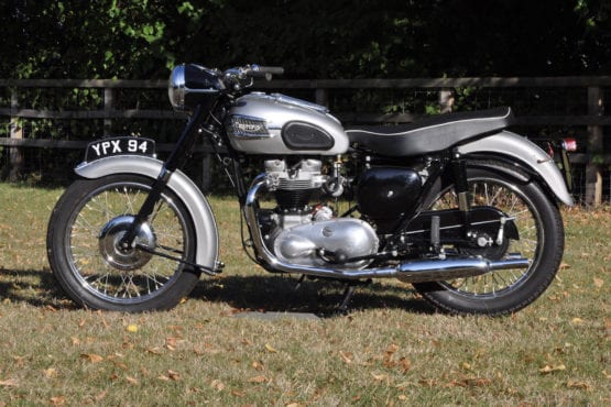 Jenks’ Triumph bike up for sale at National Motorcycle Museum