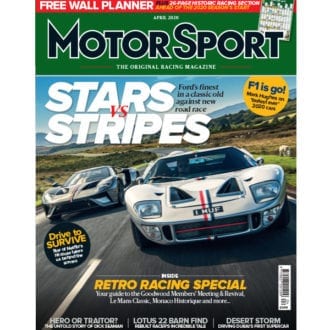 Product image for April 2020 | Stars & Stripes - Ford GT40 | Motor Sport Magazine