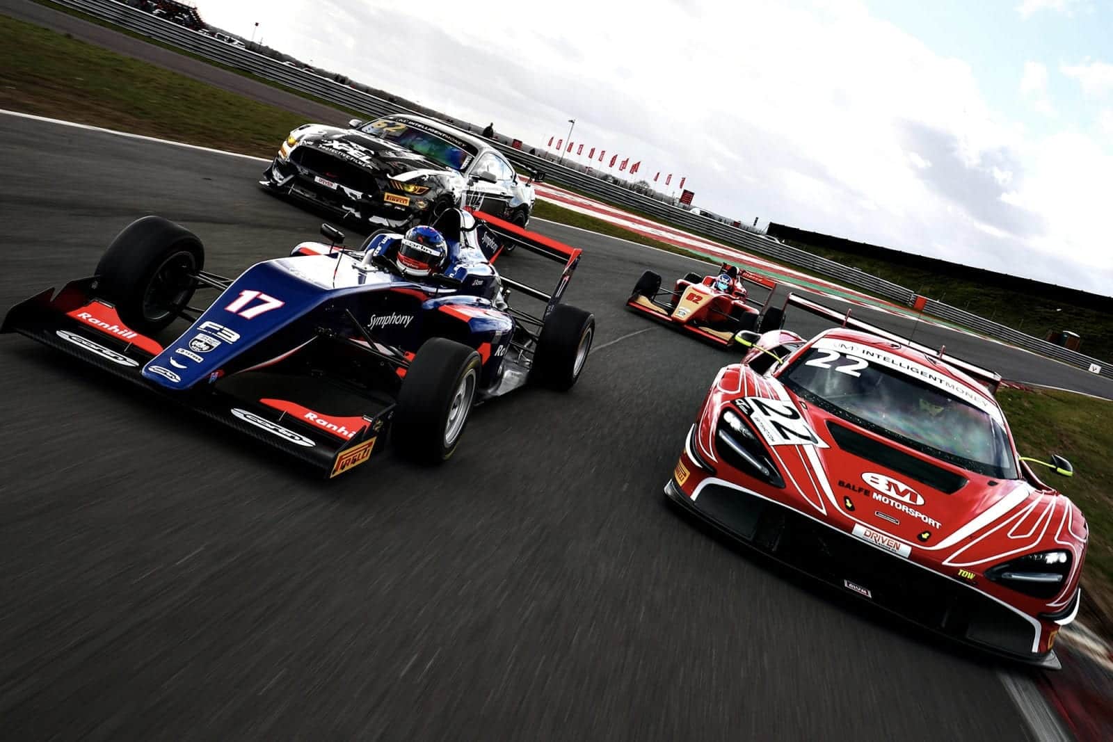British GT and F3 cars 2020