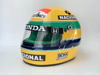 Product image for Ayrton Senna | full size helmet | 1991 Brazilian Grand Prix