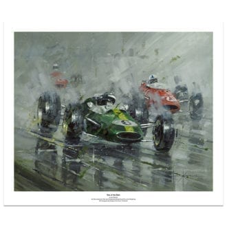 Product image for One of the Best | Jim Clark – Lotus – 1964 | John Ketchell | Art Print