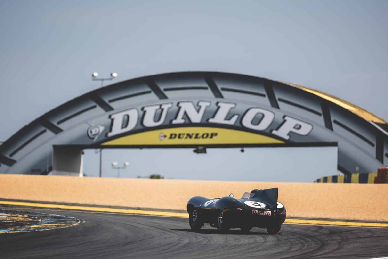 Le Mans Classic Jaguar Dunlop Bridge