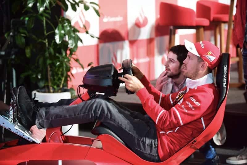 Sebastian Vettel gaming