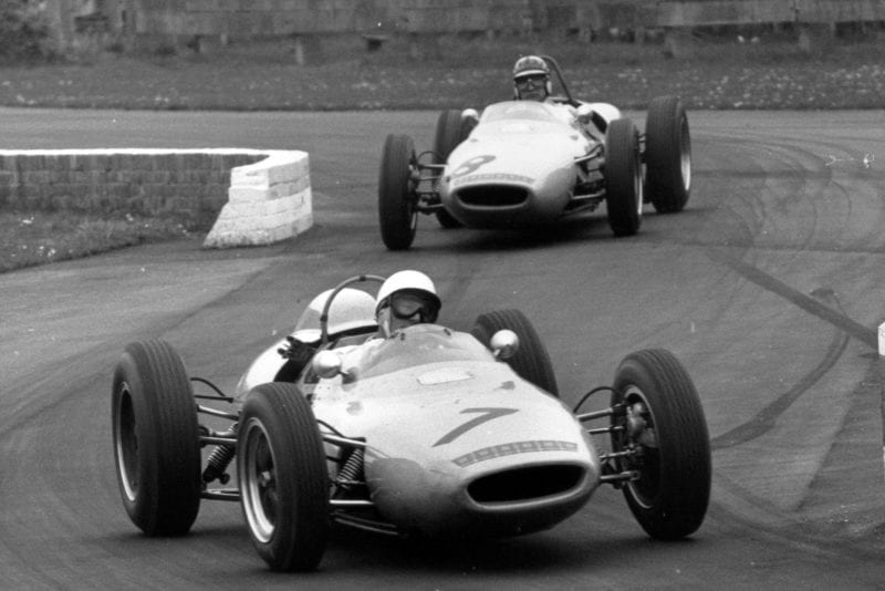 Stirling Moss at Goodwood in 1962