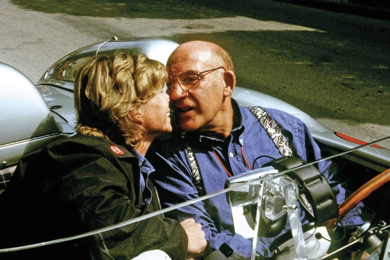 Stirling Moss with Susie Moss