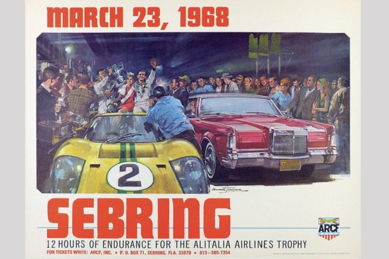 1968 Sebring poster