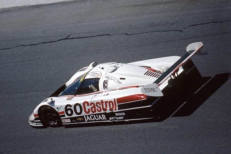 Brundle Nielsen Boesel TWR JAguar at Daytona in 1988
