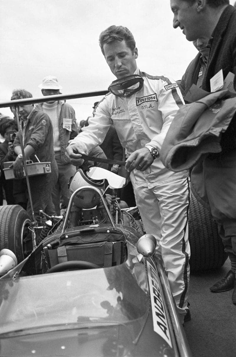 Mario-Andretti-on-the-grid-at-Watkins-Glen-for-the-Us-Grand-Prix-in-1968