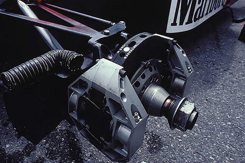 McLaren MP4/2 C carbon brake