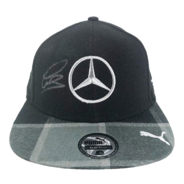 Signed Lewis Hamilton Flat Cap – F1 World Champion