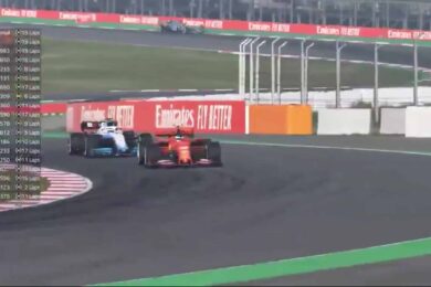 Time penalty drama hands Russell Spanish Virtual GP victory