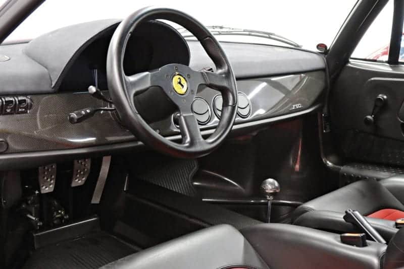 Ferrari F50 interior