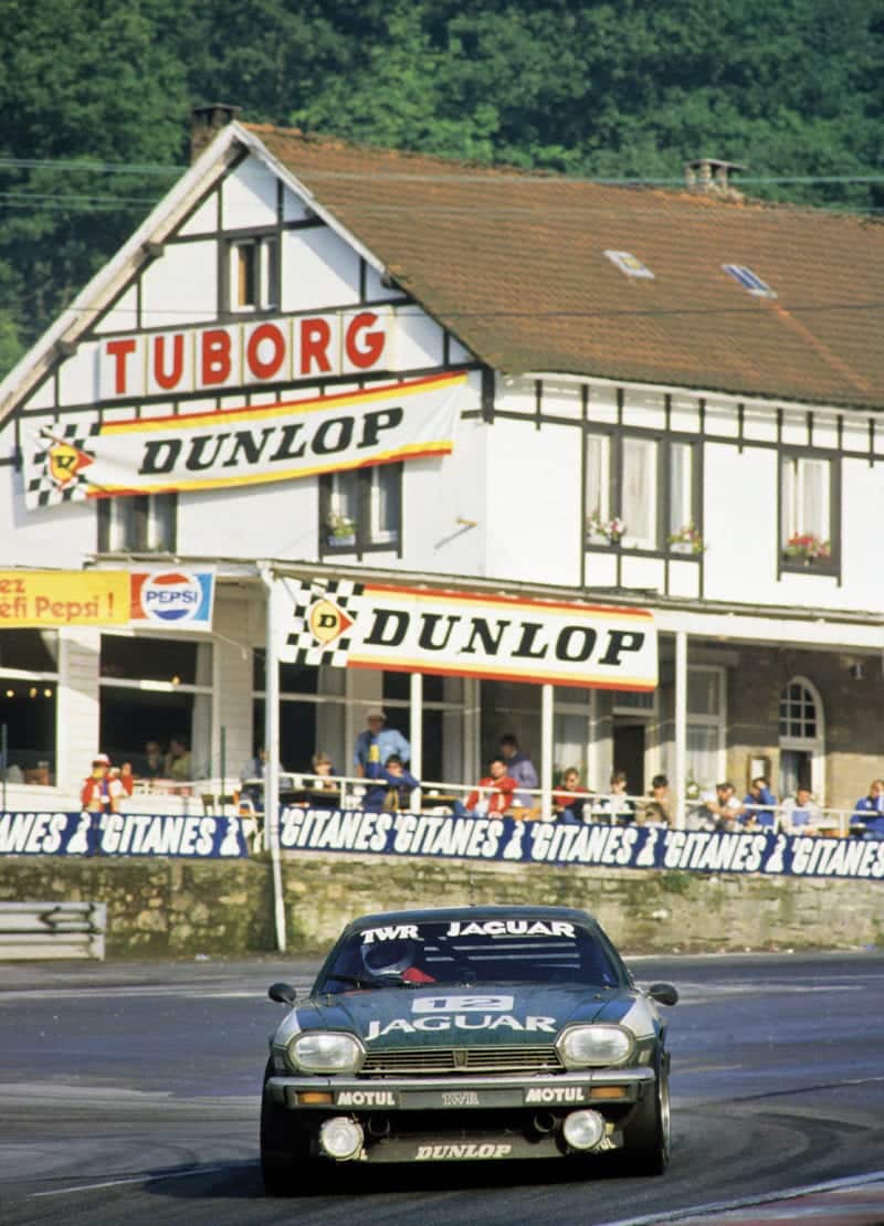 TWR Jaguar XJS at Spa in 1984