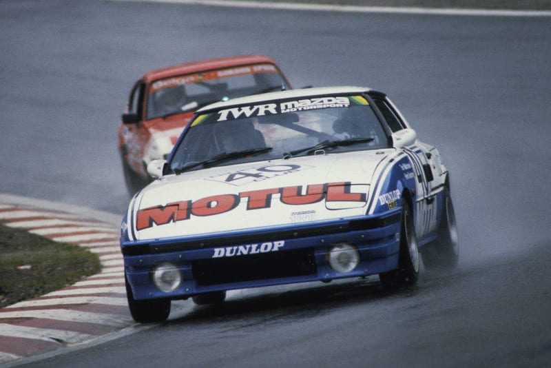 TWR Mazda RX-7 at Spa in 1981