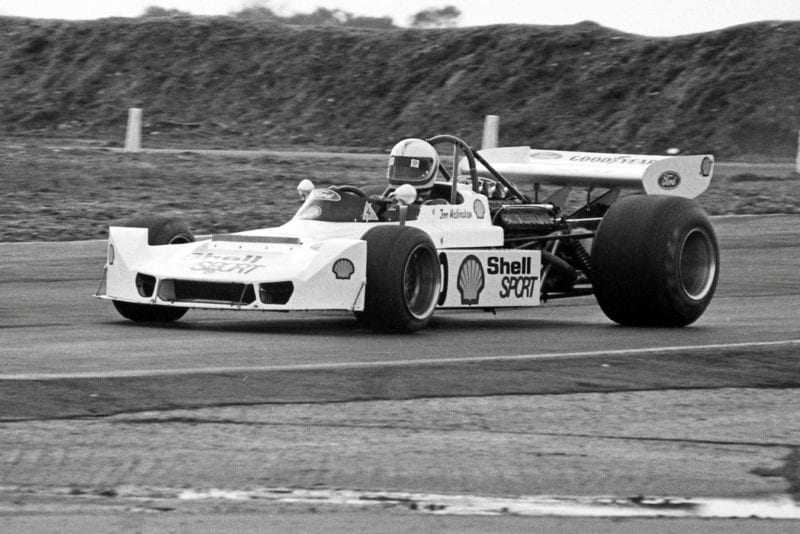 Tom Walkinshaw in F5000 at Snetterton in 1974