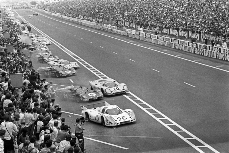 1970 Le Mans 24 hours race start