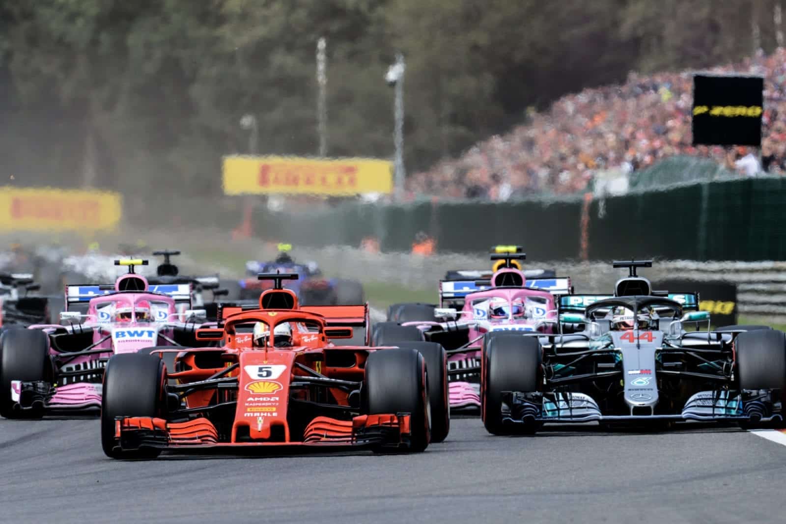 2019 Belgian Grand Prix start
