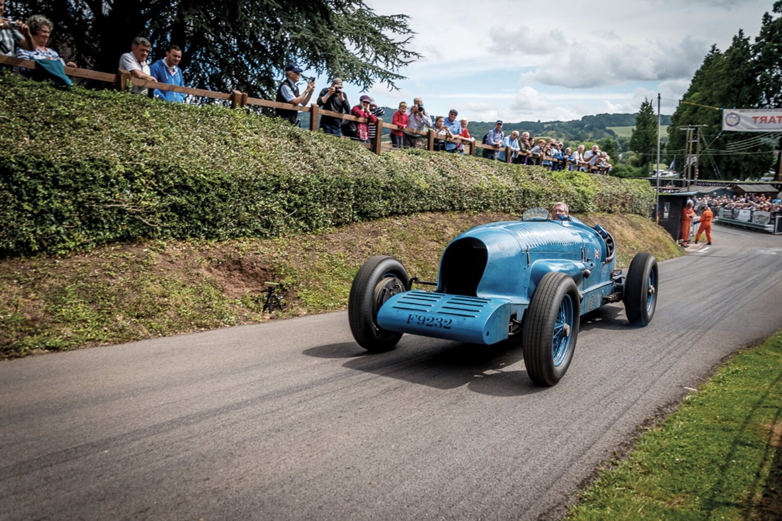 Napier Bluebird at Shelsley Walsh