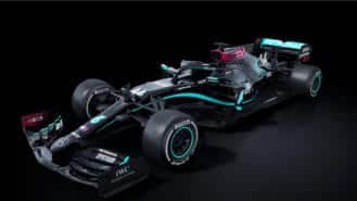 Mercedes launches black livery for 2020 F1 season