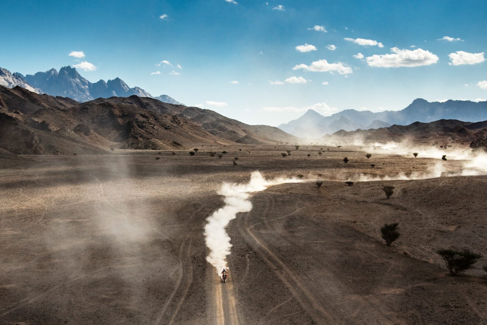 The self-styled ‘world’s toughest rally’ has announced a raft of new safety measures for the next event. The move follows the deaths of two motorcycle competitors during the 2020 running. For next year, all motorcycle competitors will be required to wear airbag vests, and aural warnings will notify competitors on the approach to Le Mans-style ‘slow zones’, which will limit speeds to 90kph in dangerous areas. Competitors will also be given digital roadbooks to take the place of old- fashioned paper versions. Over the years the rally, which is open to amateur and professional drivers and riders, has earned a reputation for danger. Since 1979 an estimated 75 people have been killed – including spectators and journalists. Next year’s Dakar Rally will also be run on an all-new route around Saudi Arabia after organisers had to can plans to take the event into neighbouring countries due to the coronavirus pandemic. Dakar organisers moved the event from South America to the Middle East for the first time this year. Event bosses had been in talks with neighbouring Jordan and Egypt about an extended route for 2021, but concerns over quarantine restrictions mean it will instead remain solely in Saudi Arabia for a second year. The new route, which starts and ends in Jeddah, will loop through the middle of the country before following the outline of the Red Sea coast and returning to base 12 days later.