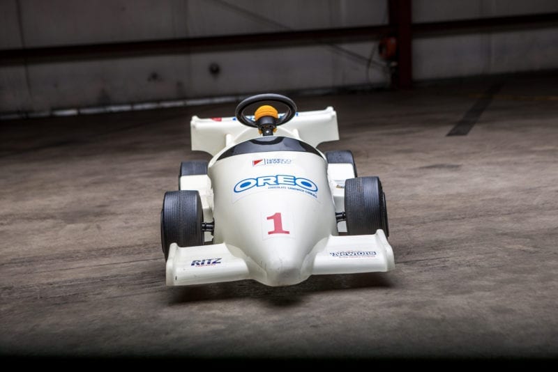 Oreo F1 pedal car