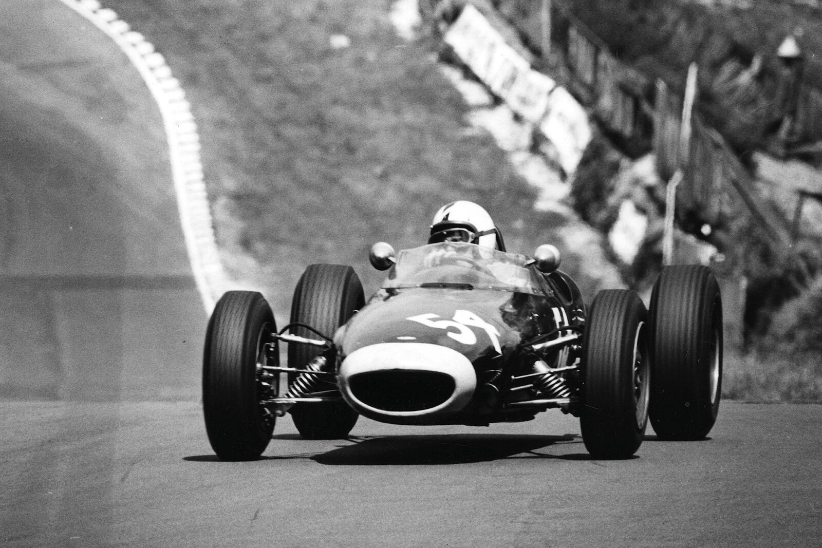 Stirling Moss lap of honour