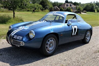 Fully restored 1961 Alfa Romeo Giulietta SZ Zagato up for sale