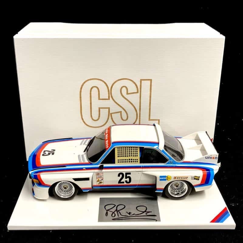 Brian Redman - BMW 3.0L CSL – 1975 | signed Brian Redman | 1:18 scale