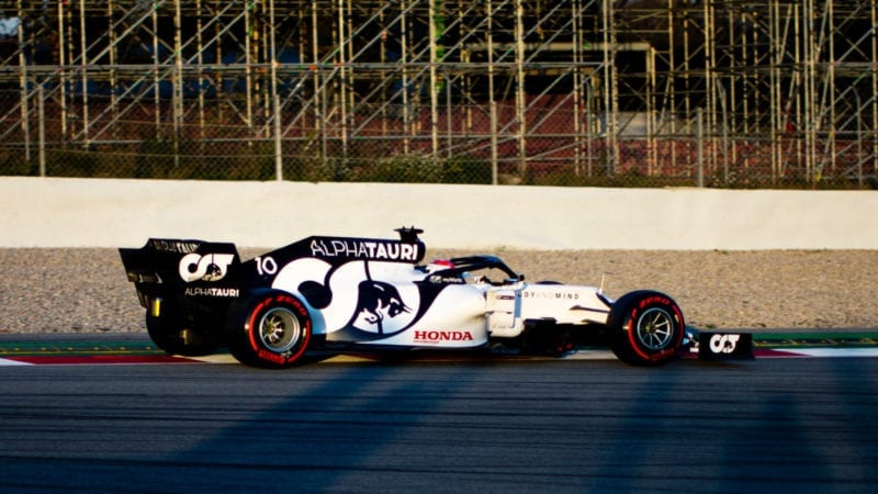 Pierre Gasly, F1 testing 2020