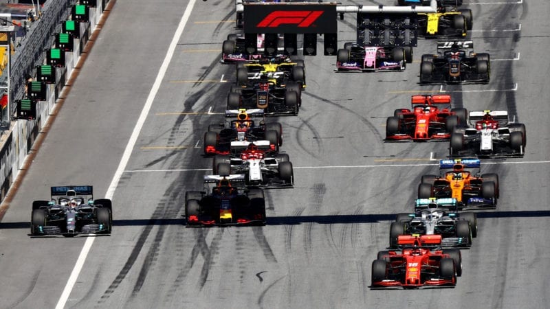 Austrian GP 2019 start