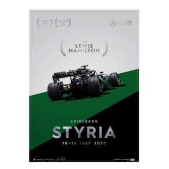 Product image for Winners' Series | Lewis Hamilton - Mercedes W11 - Styria 2020 | Automobilist | Collector’s Edition poster