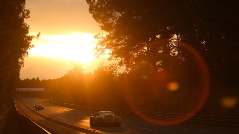 Le Mans 2019 sunset