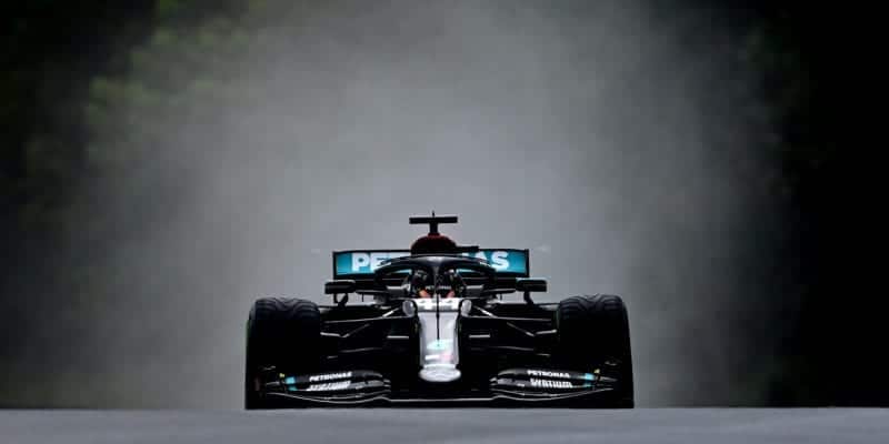 Lewis Hamilton in the 2020 F1 Hungarian Grand Prix