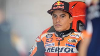 Marc Márquez out of Andalusian GP after abandoning qualifying