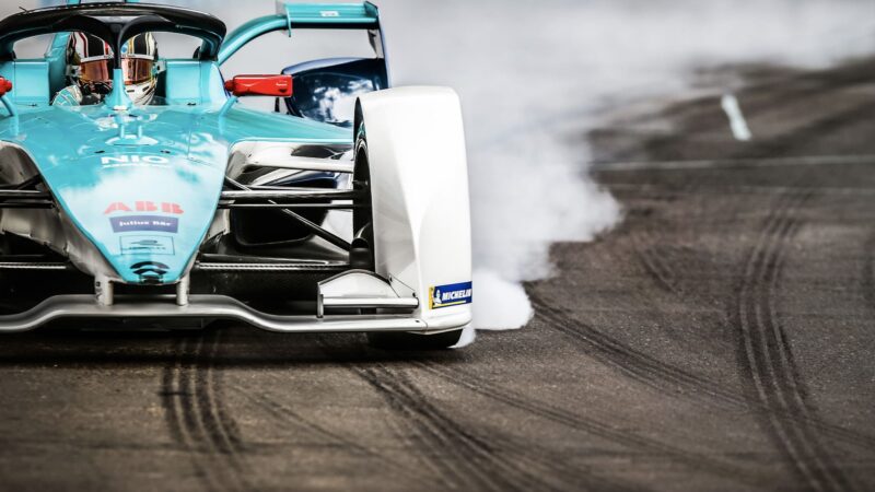 NIO Formula E race Chile