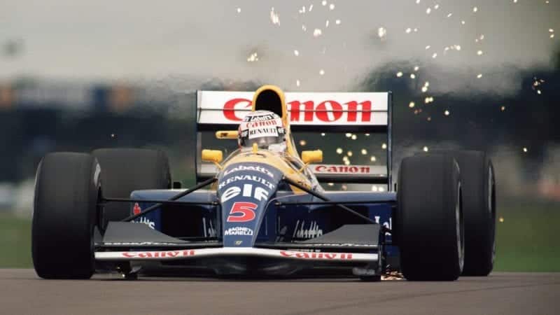 Nigel Mansell, 1991 British GP
